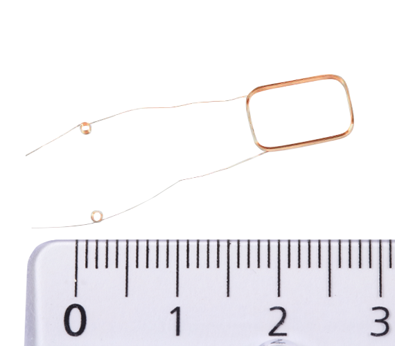 Micro bobina (nucleo d'aria)