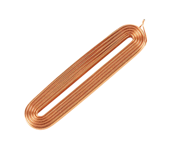 Bobina con nucleo d'aria avvolto ortociclicamente Bobina con nucleo d'aria avvolto ortociclicamente